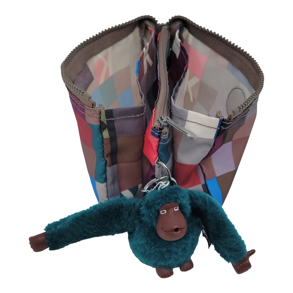 Kipling Creativity Pouch Wallet Checkerboard, Geo… - image 7